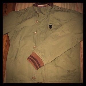 DC military style jacket